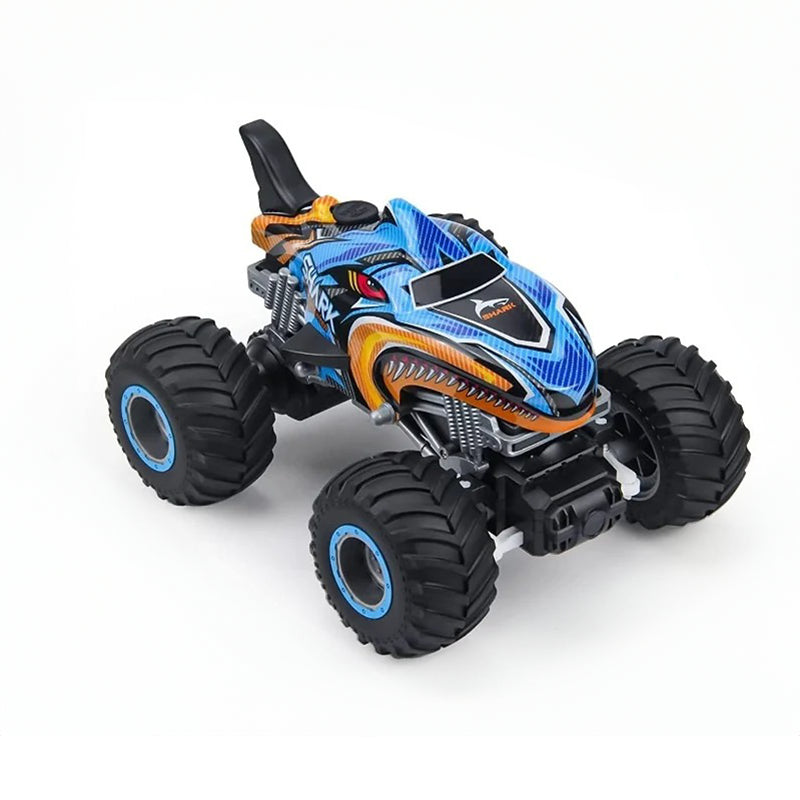 RC Shark Monster Truck Toy - Water Spray Exhaust With LED Lights