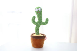 Dancing Cactus Toy | Kids Baby Toy With Talk-Back Repeat Mimic and Speak Option