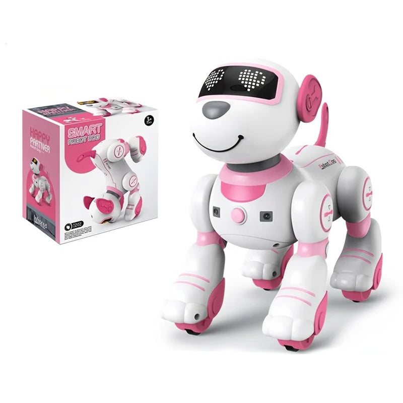 Smart Robot Dog Toy - Interactive Light Up Dancing RC Toy Puppy For Kids