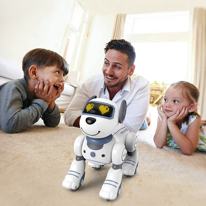 Smart Robot Dog Toy - Interactive Light Up Dancing RC Toy Puppy For Kids