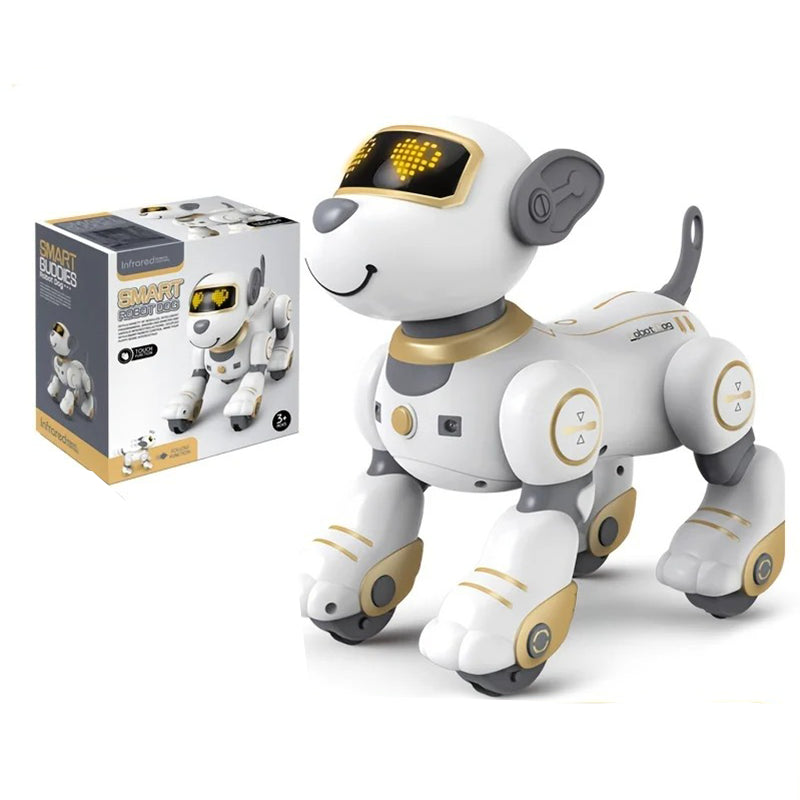 Smart Robot Dog Toy - Interactive Light Up Dancing RC Toy Puppy For Kids